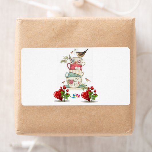 Valentijnsdag Labels Bird (Insitu)