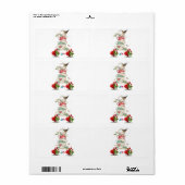 Valentijnsdag Labels Bird (Full Sheet)