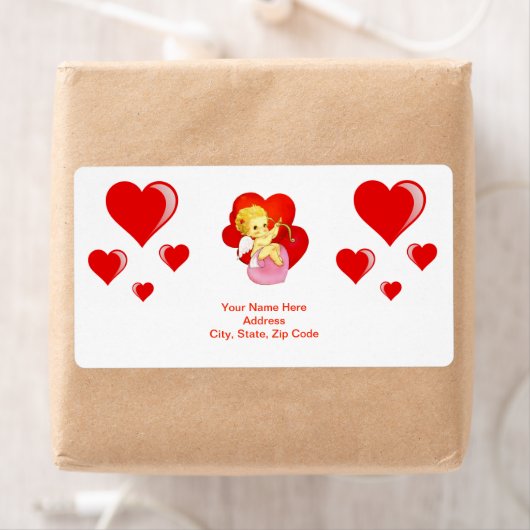 Valentijnsdag Labels harten (Insitu)