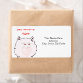 Valentijnsdag labels kat (Insitu)