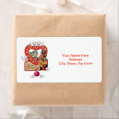 Valentijnsdag Labels Kitten (Insitu)