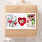 Valentijnsdag Labels Kitten (Insitu)