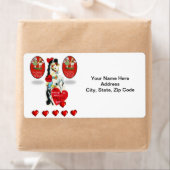 Valentijnsdag Labels paard (Insitu)