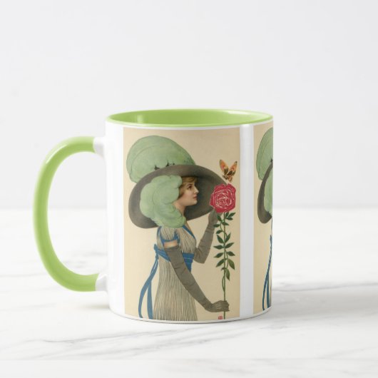  Valentijnsdag, Lady Red Rose Butterfly Mok (Links)