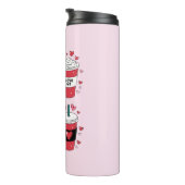 Valentijnsdag Latte Koffieliefhebber Thermosbeker (Geroteerd rechts)