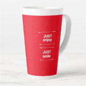 Valentijnsdag Latte Mok (Rechterhoek)