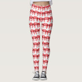 Valentijnsdag Leggings (Voorkant)