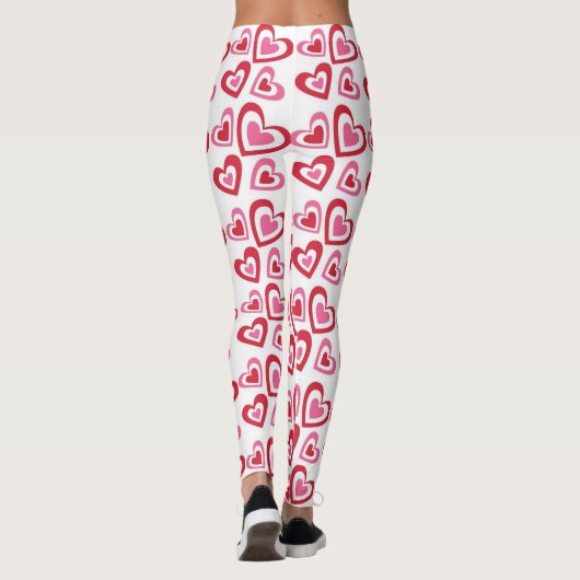 Valentijnsdag Leggings (Achterkant)