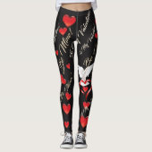 Valentijnsdag Leggings (Voorkant)