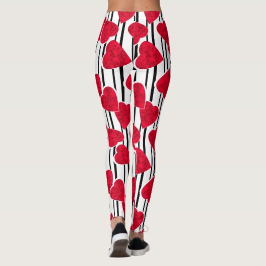 Valentijnsdag Leggings (Achterkant)