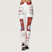 Valentijnsdag Leggings (Achterkant)