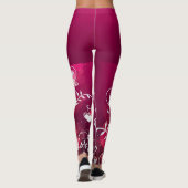 Valentijnsdag Leggings Jouw naam Yoga Pants (Achterkant)