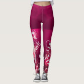 Valentijnsdag Leggings Jouw naam Yoga Pants (Voorkant)