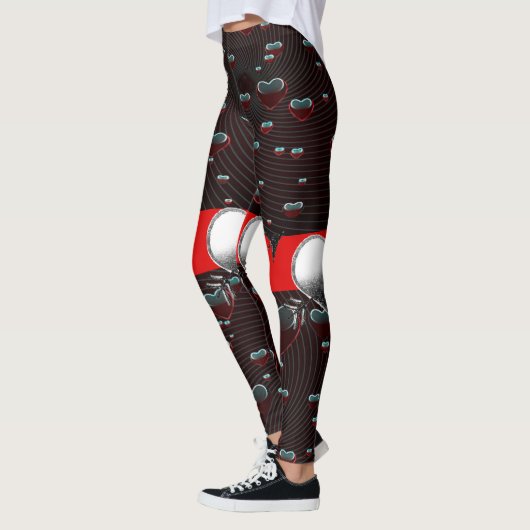 Valentijnsdag Leggings Lange (Links)