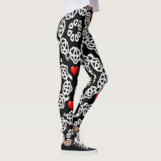 Valentijnsdag Leggings Lange (Rechts)