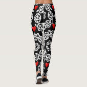 Valentijnsdag Leggings Lange (Achterkant)