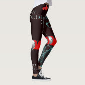 Valentijnsdag Leggings Lange (Rechts)