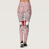Valentijnsdag Leggings Lange (Achterkant)