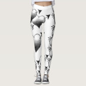 Valentijnsdag Leggings Lange (Voorkant)