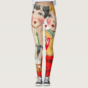 Valentijnsdag Leggings Lange