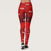 Valentijnsdag Leggings Lange (Achterkant)