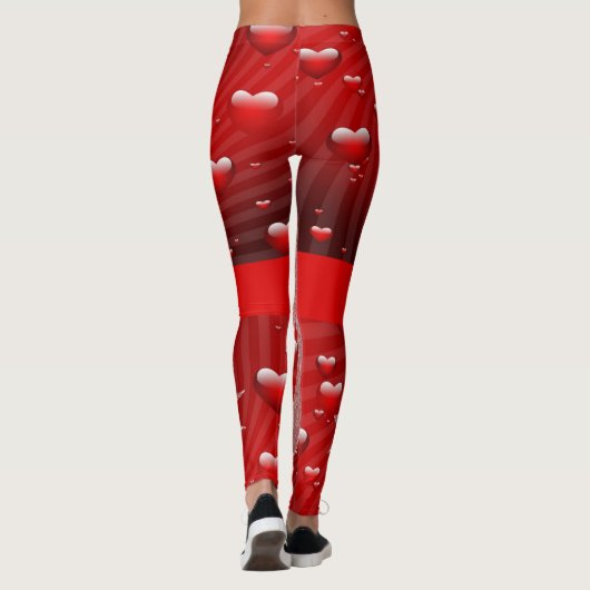Valentijnsdag Leggings Lange (Achterkant)