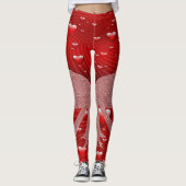 Valentijnsdag Leggings Lange (Voorkant)