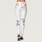 Valentijnsdag Leggings Lange (Achterkant)