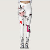 Valentijnsdag Leggings Lange (Voorkant)