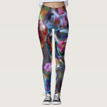 Valentijnsdag Leggings – Romantisch Hartpatroon