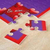 Valentijnsdag legpuzzel (Zijkant)
