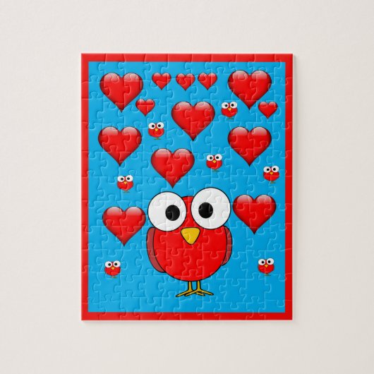Valentijnsdag Legpuzzel (Verticaal)