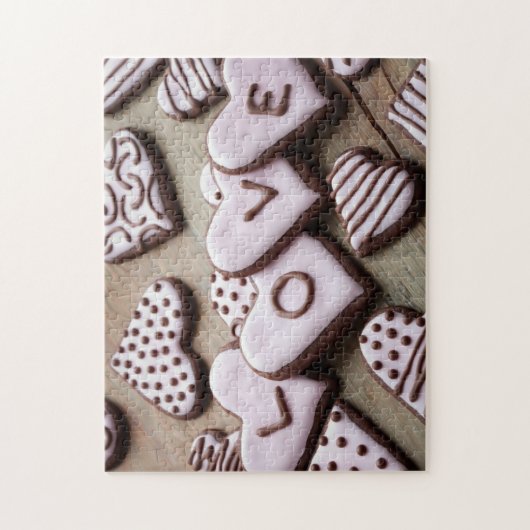 Valentijnsdag Legpuzzel (Verticaal)