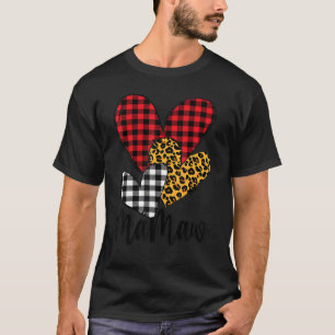 Valentijnsdag leopard mamaw Buffalo T-shirt