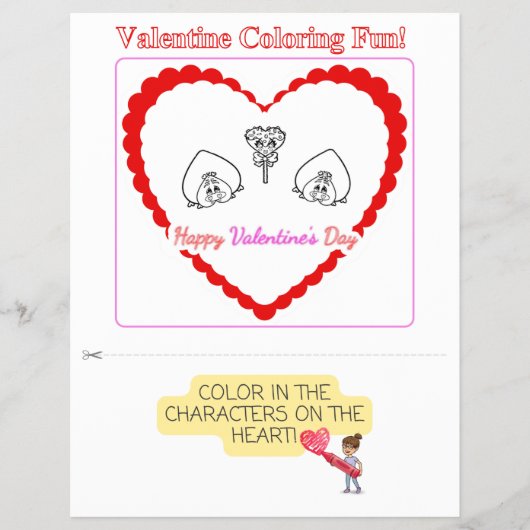 Valentijnsdag leuk! flyer (Voorkant)