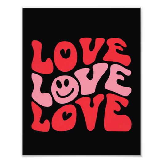 Valentijnsdag Leuk Grappige Feestdag Foto Afdruk (Voorkant)
