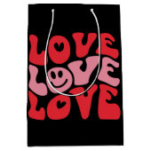 Valentijnsdag leuk Grappige Feestdag  Medium Cadeauzakje (Voorkant)