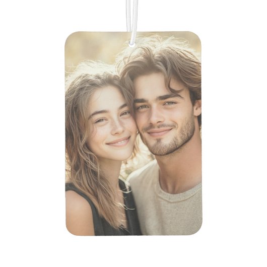 Valentijnsdag Leuke Panda Holding Hart Naam Foto Luchtverfrisser (Achterkant)