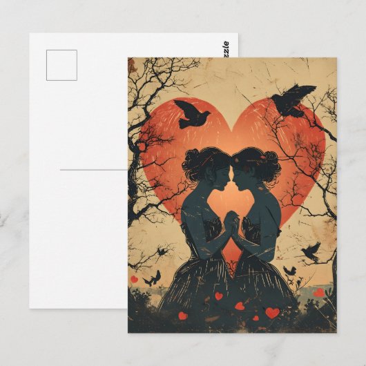  VALENTIJNSDAG LGBTQ BRIEFKAART (Voorkant / Achterkant)