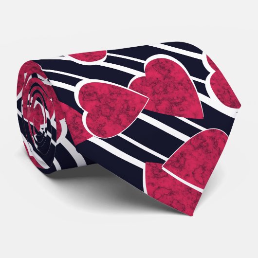 Valentijnsdag, liefde, bruiloft stropdas (Opgerold)