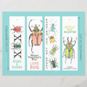 Valentijnsdag Liefde Bug Bladwijzer (Voorkant)