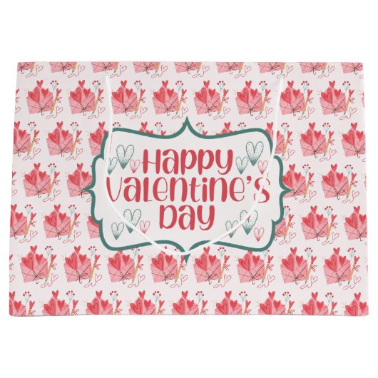 Valentijnsdag Liefde Cadeautas (Voorkant)