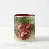  Valentijnsdag Liefde, Crimson Red Roses Mok (Midden)