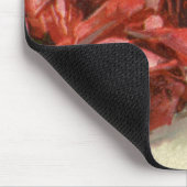  Valentijnsdag Liefde, Crimson Red Roses Muismat (Hoek)