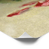  Valentijnsdag Liefde, Crimson Red Roses Poster (Hoek)