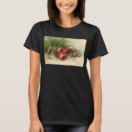  Valentijnsdag Liefde, Crimson Red Roses T-shirt