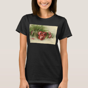  Valentijnsdag Liefde, Crimson Red Roses T-shirt