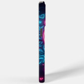 Valentijnsdag liefde doet pijn Neon hart Case-Mate iPhone Case (Achterkant / Rechts)