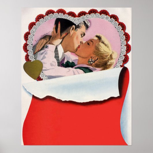 Valentijnsdag, liefde en Romance Poster (Voorkant)