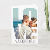 Valentijnsdag Liefde Foto voor altijd Valentijns Kaart (Voorkant)